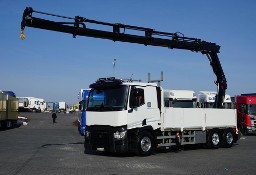 Renault T 380 / 6 X 2 / SKRZYNIOWY + HDS / HIAB 302 E-5 / PILOT / OŚ SKRĘTNA