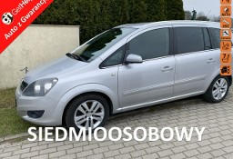 Opel Zafira B 7 m, po liftingu, czujniki przód i tył, tempomat, opony wielosez, ha