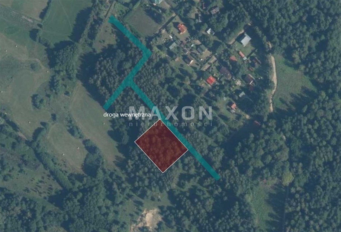 Działka 3075 mkw. na Mazurach Zachodnich - Winiec - Widok 2