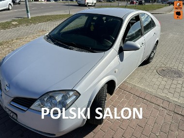 Nissan Primera III [P12] Salon Polska, niezawodna benzyna, przegląd do 2027, klimatronik, hak-1