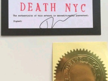Death NYC litografia,.Supreme''-2