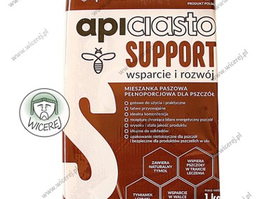 Ciasto Dla Pszczół Apifood na Warrozę Support Apiciasto 1KG Fondant-1