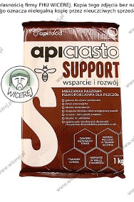 Ciasto Dla Pszczół Apifood na Warrozę Support Apiciasto 1KG Fondant-2