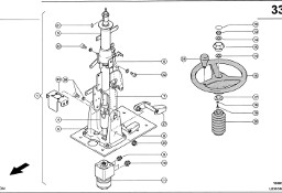 Claas Lexion 600 KOLUMNA KIEROWNICY 0005464231 (Układ kierowniczy)