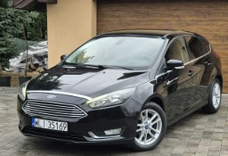 Ford Focus III 1.6TDCI 115KM, Lift, 2015r, LEDY, Titanium, Odpalanie bezkluczykowe