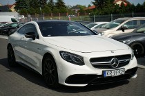 Mercedes-Benz Klasa S W222 Salon PL Ceramika Szklany dach NIGHT VIEW