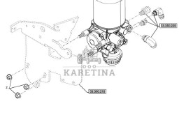 New Holland T6070 Sterow powietrzem 84394092