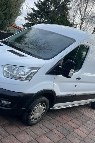 Ford Transit 130KM 2022Rok F VAT 23% Klima Tempomat Bogata Opcja Pełen Serwis LE-2