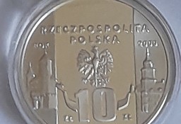MUZEUM POLSKIE W RAPPERSWILU 10 ZŁ Z 2000 R. SREBRNA MONETA KOLEKCJONERSKA