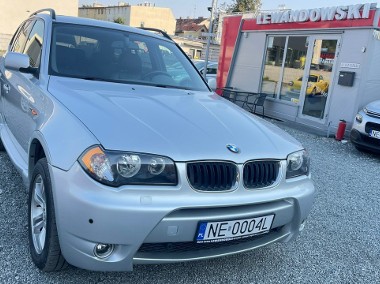 BMW X3 I (E83) 3.0 Benzyna Moc 231KM 4x4 Skóry Tempomat Czujniki Parkowania-1