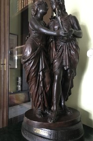 UNIKAT -> Rzeźba z cynkalu Francja XIX w.-2