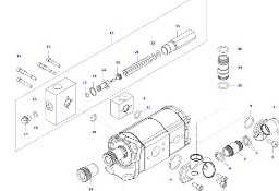 Valtra N141 - pompa hydrauliczna V63357500