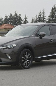 Mazda CX-3 1.5D bezwypadkowy full led gwarancja przebiegu półskóra Head Up-2