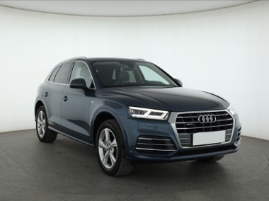 Audi Q5 III , Salon Polska, Serwis ASO, 190 KM, Automat, Skóra, Navi,-1