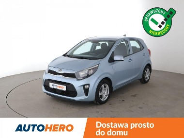 Kia Picanto II Automat, klimatyzacja, kamera i czujniki parkowania, multifunkcja,-1