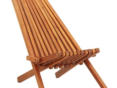 vidaXL Składane krzesło ogrodowe, lite drewno akacjowe 45974-1
