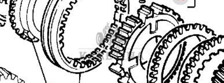 Massey Ferguson 3690 Pierścień Synchronizatora Synchronizator CZĘŚCI 3616592M91-1