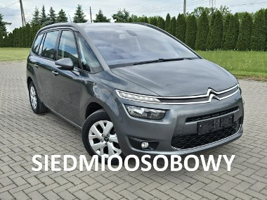 Citroen C4 Grand Picasso II 1,6hdi Navi.Kam.Cofania.Czytanie Znaków.Ledy.7 Osobowe.Tempomat.OKAZ-1