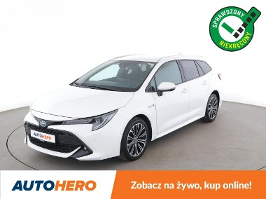 Toyota Corolla XII navi full LED klima auto grzane fotele kamera i czujniki parkowania-1