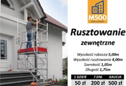 Wypożyczę RUSZTOWANIE 4m aluminiowe lekkie mobilne uniwersalne wynajem wynajęcia