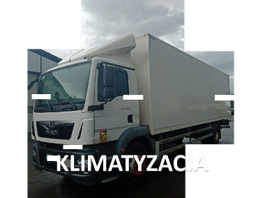 MAN TGM 18.290 Euro 6 kontener 21 pal ład.11030kg! Sprowadzony Man TGM 18.290 Euro6 Kontener 21p. winda klapa ład. 11030kg!Ks. serw-1