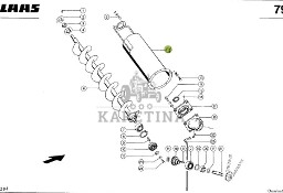 Claas Dominator 98 - ślimak transportowy 0006827952