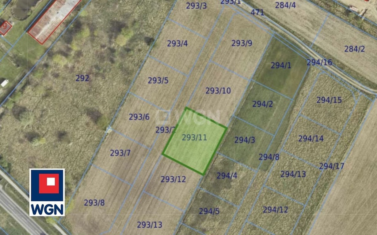 Działka na sprzedaż, 1025 m², Oława Stanowice - Widok 2