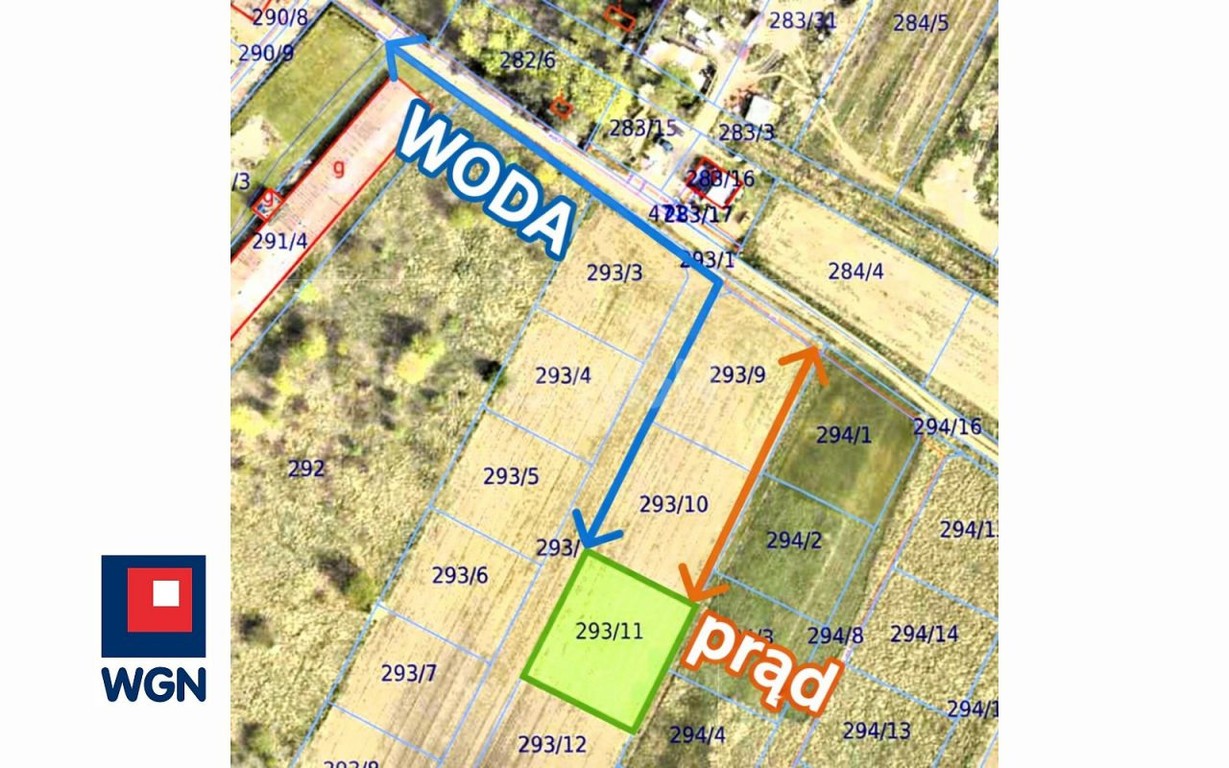 Działka na sprzedaż, 1025 m², Oława Stanowice - Widok 4