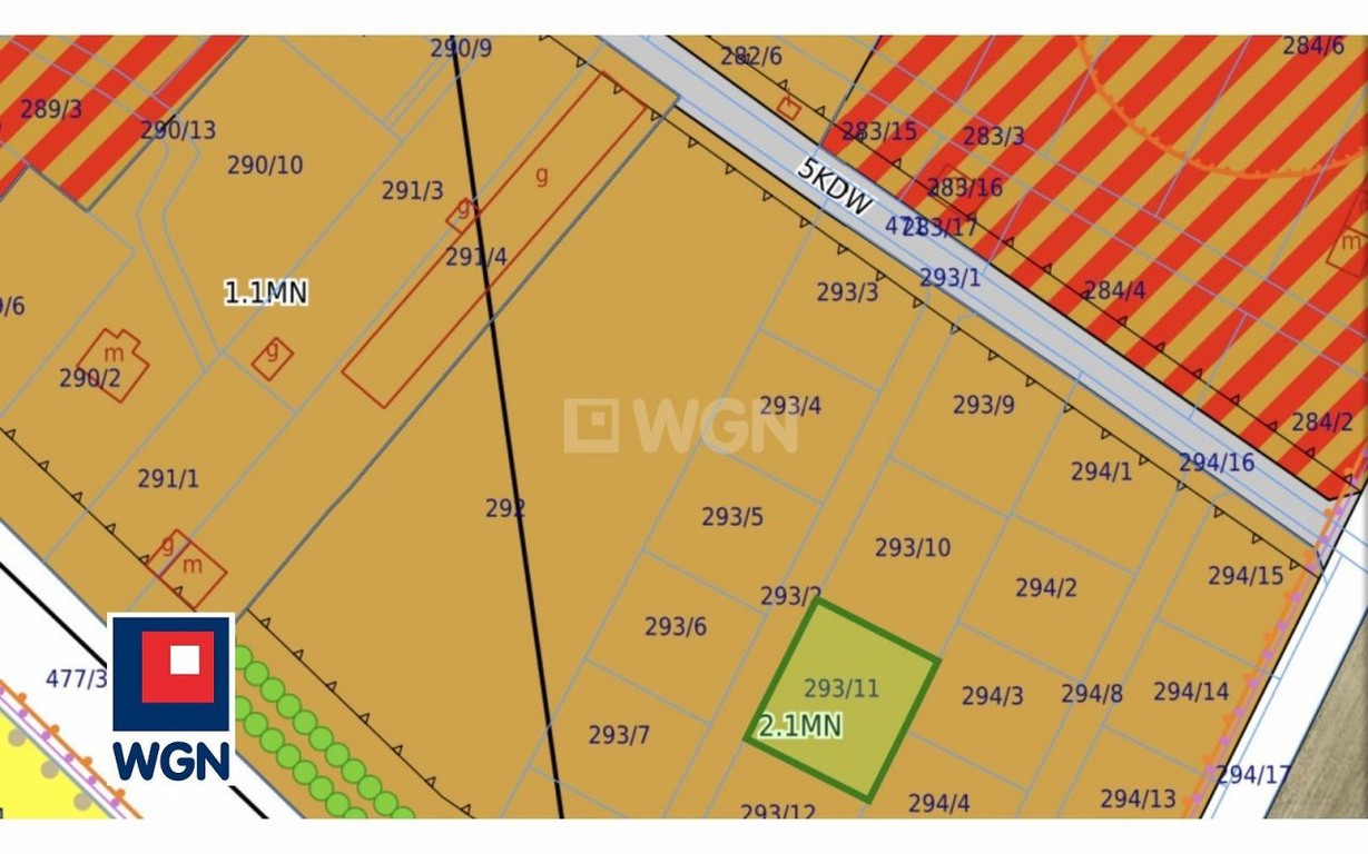 Działka na sprzedaż, 1025 m², Oława Stanowice - Widok 6