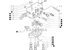 New Holland T6010 T6090 T6070 Zawór sterujący 5195313
