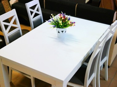 Zestaw do jadalni Alaska Stół+4 krzesła białe ,beton. Różne kolory Nisko Rzeszów-1