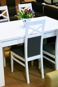 Zestaw do jadalni Alaska Stół+4 krzesła białe ,beton. Różne kolory Nisko Rzeszów-2