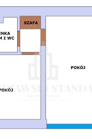 Przytulne dwa pokoje z balkonem blisko stacji metra Wierzbno!-2