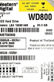 Dysk twardy HDD 3,5" 250GB Seagate Barracuda 7200.9 SATA + WD 80GB IDE-2