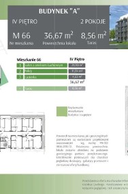 2 pokoje 36,67m+taras Zielona Przystań 0% prowizji-2