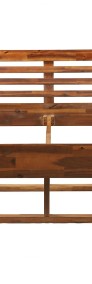 vidaXL Rama łóżka, lite drewno akacjowe, 140 x 200 cm288312-4