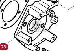 Massey Ferguson 7718S 7718 S 1804A DYNA 6 Obudowa Mechanizmu Różnicowego CZĘŚCI 4301714M2
