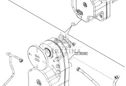 New Holland T6070 Zespol wom przod 35mm cap dia, 127mm l, grease-able 84563626