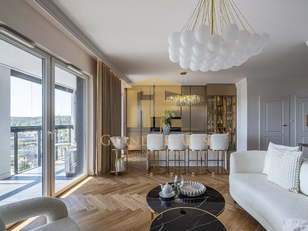 LUKSUSOWY 3-pokojowy apartament z dużym tarasem