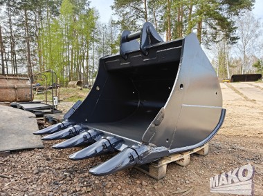 Łyżka 140cm do koparki Miller fi 80 / Zęby ESCO / Cała łyżka w oryginale-1