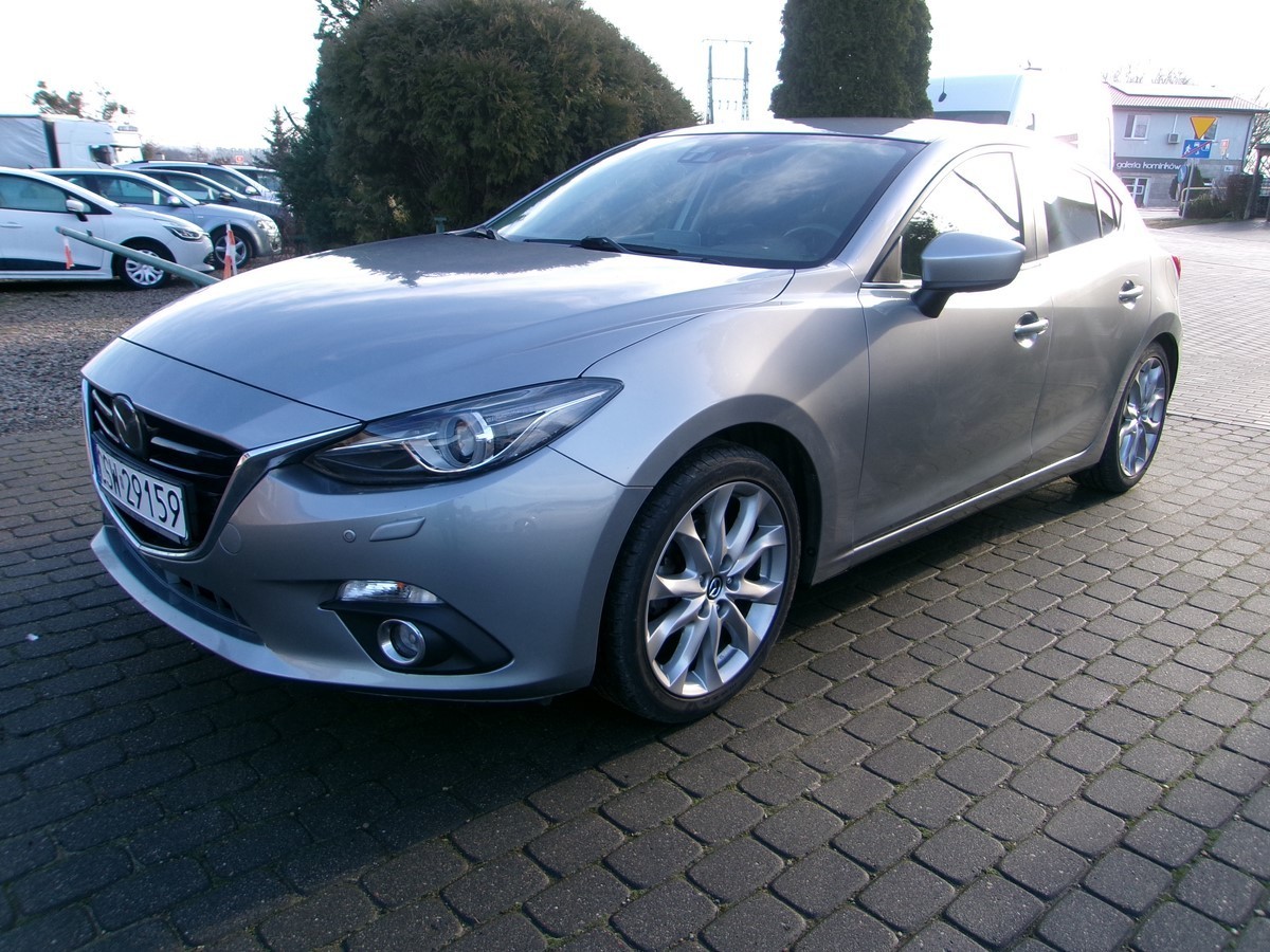 Mazda 3 III 2.0 ben Skóra Navi