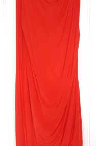 Sukienka H&M Versace 36 S czerwona mini cyrkonie elegancka -2