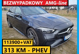 Mercedes C300e 313KM PLUG-IN Bezwypadkowy AMG-line 2023r
