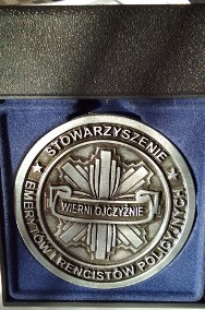 STOWARZYSZENIE EMERYTÓW I RENCISTÓW POLICYJNYCH XXV LAT 1990-2015 MEDAL-2