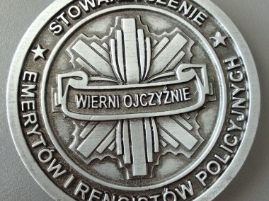 STOWARZYSZENIE EMERYTÓW I RENCISTÓW POLICYJNYCH XXV LAT 1990-2015 MEDAL-1