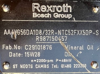 Rexroth AA4VG56DA1D8/32R-NTC52FXX5DP-S (R987150457) Pompa hydrauliczna-2