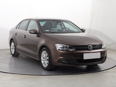 Volkswagen Jetta VI , Salon Polska, Klimatronic, Tempomat, Parktronic,-1
