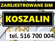 Koszalin polskie karty SIM startery telefoniczne zarejestrowane sprawne prepaid