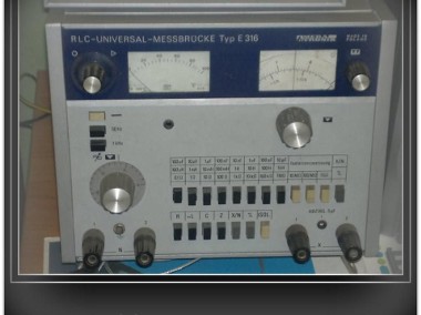 RLC- Universal-messbrucke typ E 316 - firmy Meratronik-1