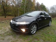 Honda Civic VIII CZARNE Śliczne UFO 1,8 * 1właściciel